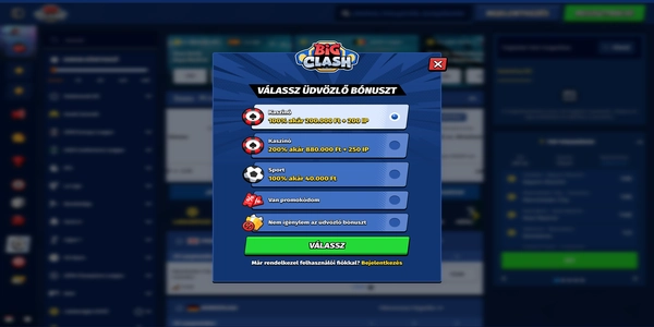 BigClash Casino registrácia na mobile
